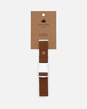 Chest strap bears brown