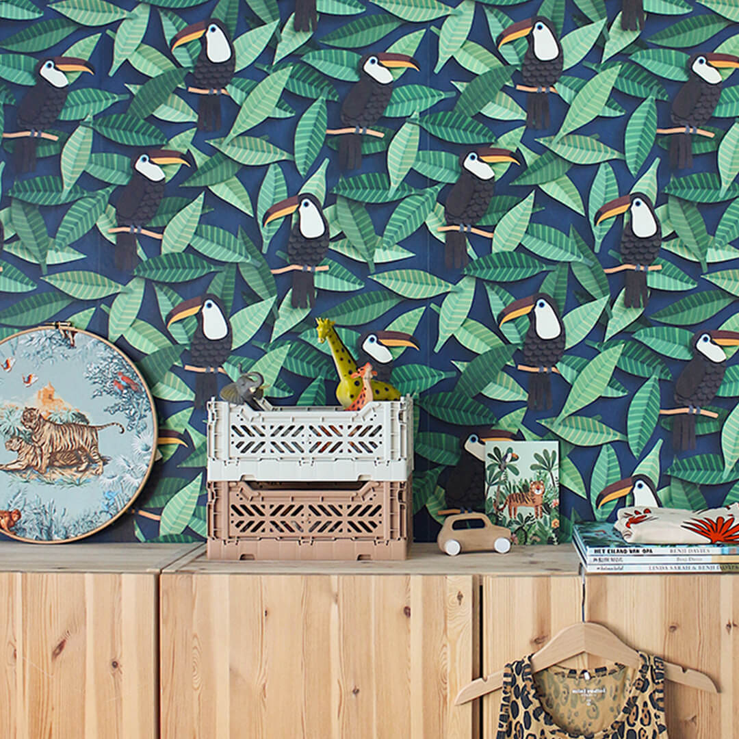Colour advice for toucan wallpaper